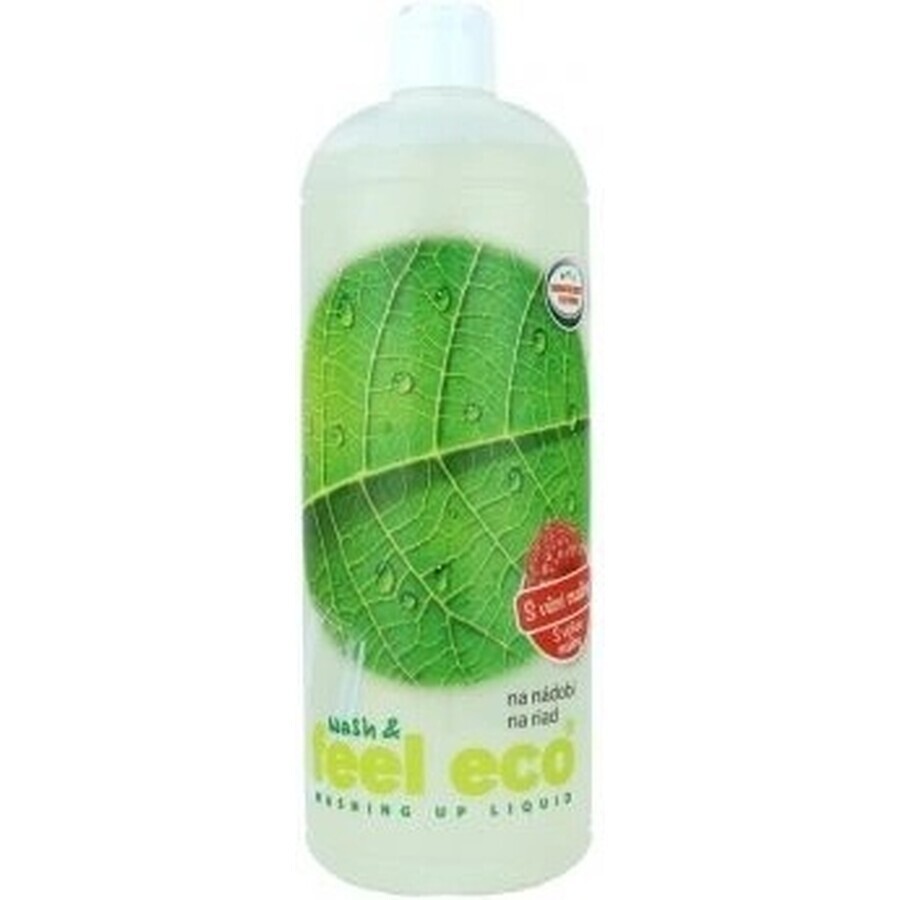 Feel Eco Dish, détergent pour fruits et légumes 1 litre 1×1000 ml, détergent pour la vaisselle