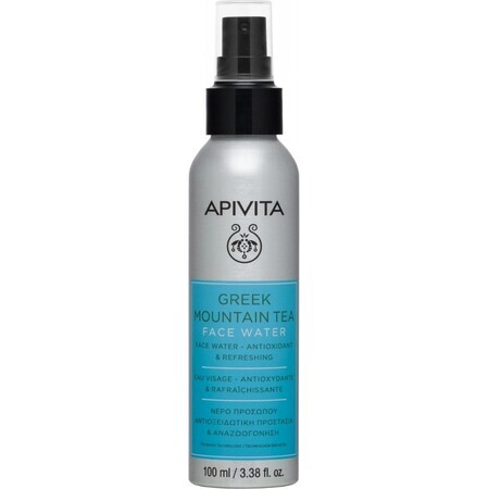 APIVITA Eau du visage au thé grec de montagne, 100 ml 1×100 ml de lotion