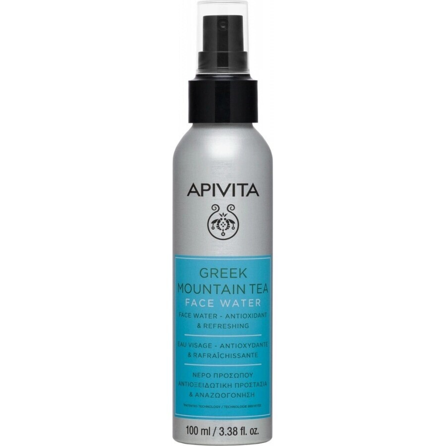 APIVITA Eau du visage au thé grec de montagne, 100 ml 1×100 ml de lotion