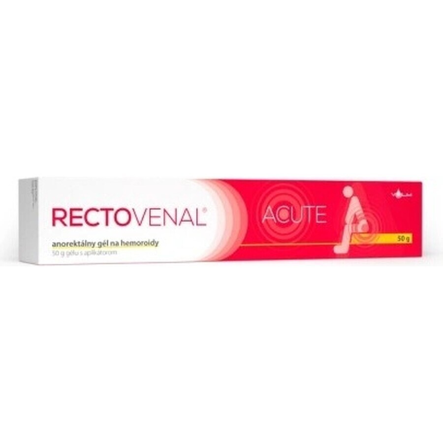 RECTOVENAL ACUTE 1×20 g, gel anorectal pour les hémorroïdes