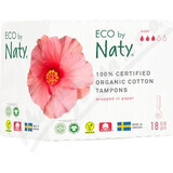 ECO BY NATY Tampons pour femmes (18 pièces) - super 1×18 pièces