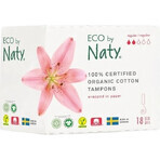 ECO BY NATY Tampons pour femmes (18 pièces) - super 1×18 pièces