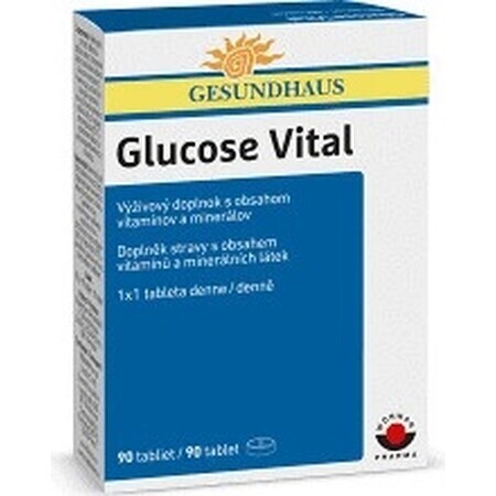 Vital Vital Glucose 1×90 pcs, complément alimentaire