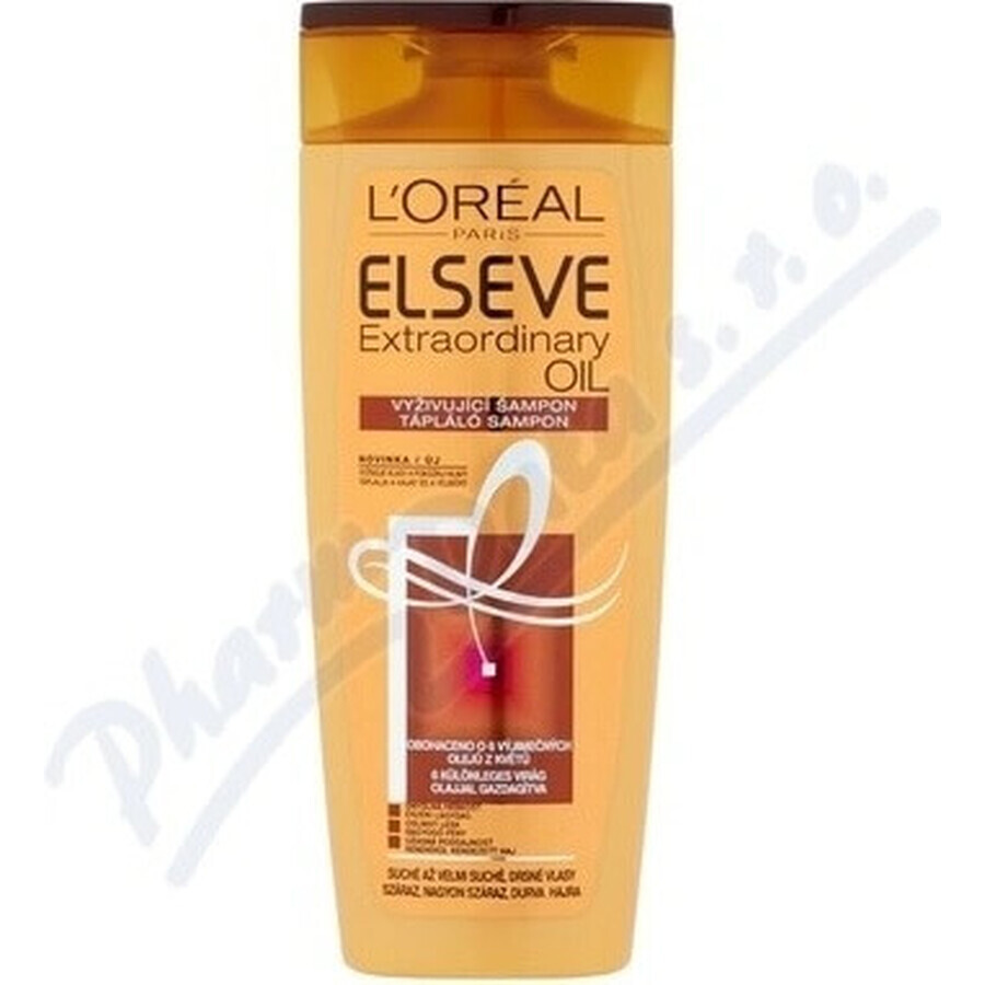 ELSEVE EXTRAORDINALY OIL 1×250 ml, shampooing pour cheveux secs