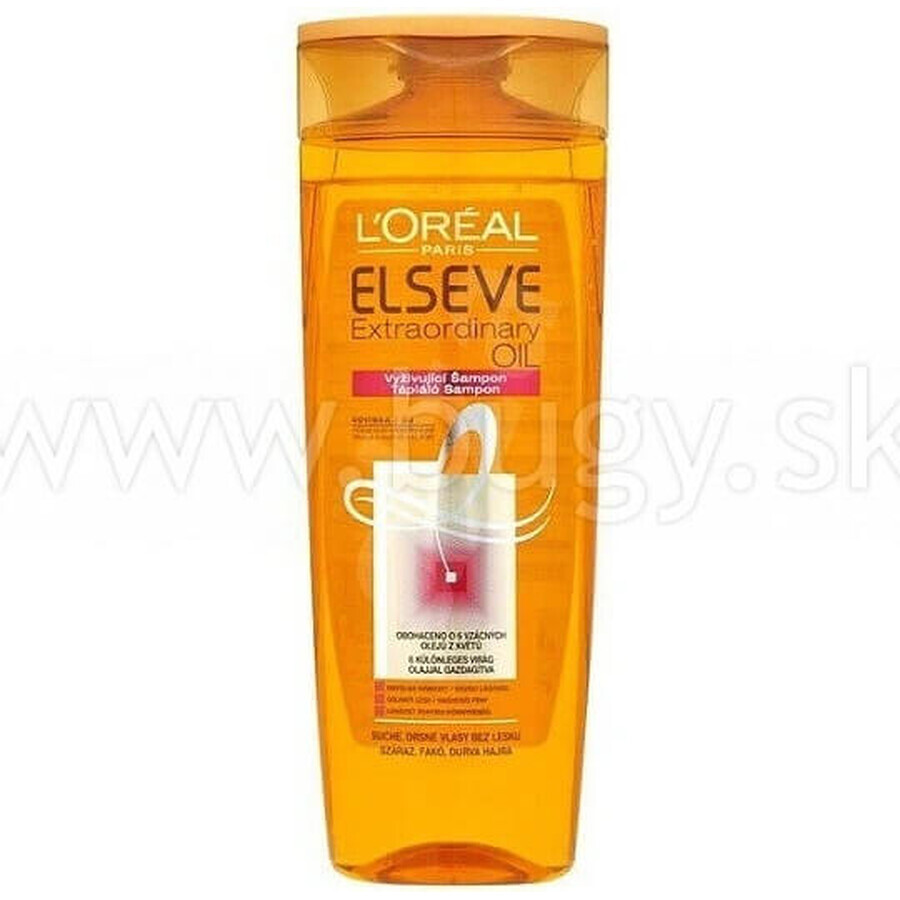 ELSEVE EXTRAORDINALY OIL 1×250 ml, shampooing pour cheveux secs