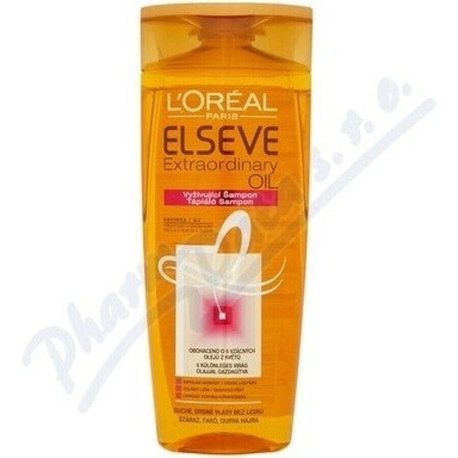 ELSEVE EXTRAORDINALY OIL 1×250 ml, shampooing pour cheveux secs