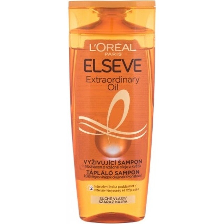 ELSEVE EXTRAORDINALY OIL 1×250 ml, shampooing pour cheveux secs