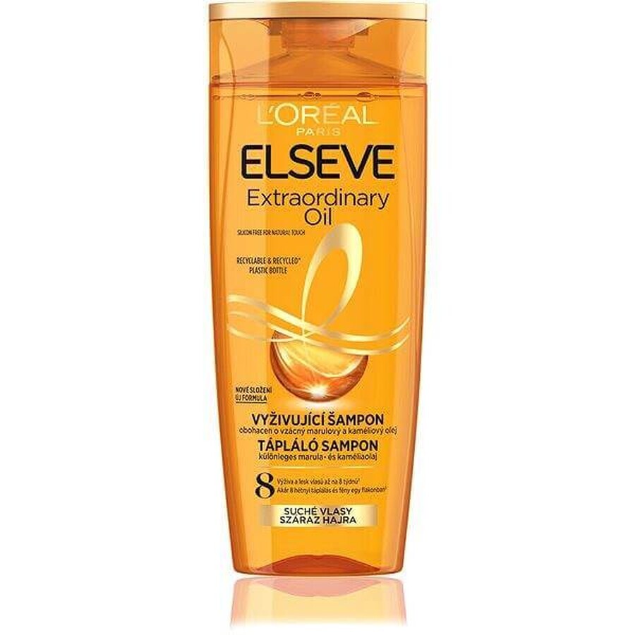 ELSEVE EXTRAORDINALY OIL 1×250 ml, shampooing pour cheveux secs