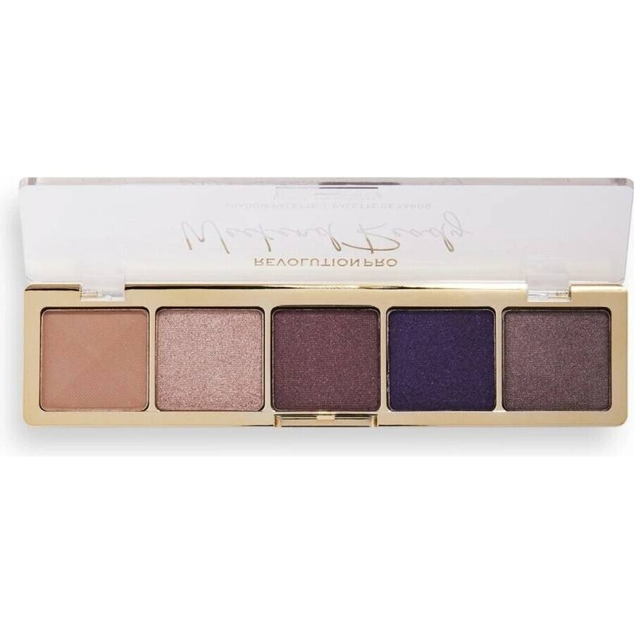 Revolution PRO, Glam Palette Weekend Ready Purple, paleta de sombras de ojos 1×5,50 g, paleta de sombras de ojos