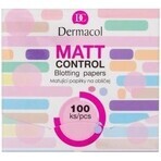 Dermacol matteringspapier Matte Control 1×100 st, matteringspapier