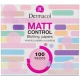 Dermacol Papiers matifiants Matt Control 1×100 pcs, papiers matifiants