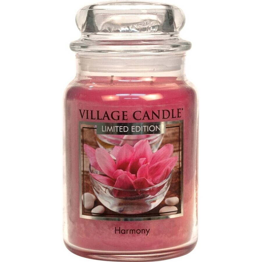 Village Candle Candela profumata in vetro - Harmony - Harmony, grande 1×1 pz.