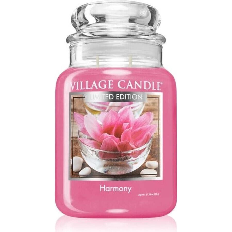 Village Candle Candela profumata in vetro - Harmony - Harmony, grande 1×1 pz.