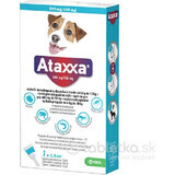 Ataxxa 500 mg/100 mg (chiens de 4 kg à 10 kg) 1×1 ml, solution pour chiens