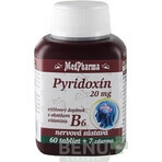 MedPharma PYRIDOXIN 20 mg (Vitamin B6) 1×67 tbl, 60+7 frei