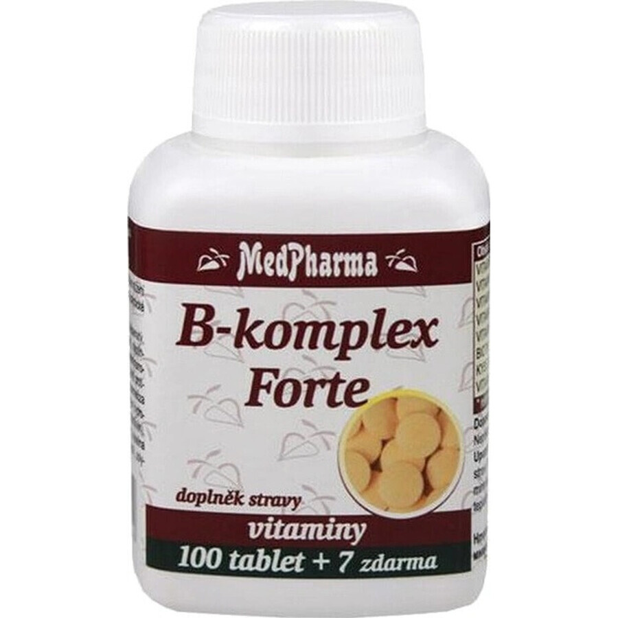 MedPharma B-Komplex Forte 1×37 tbl, Nahrungsergänzungsmittel