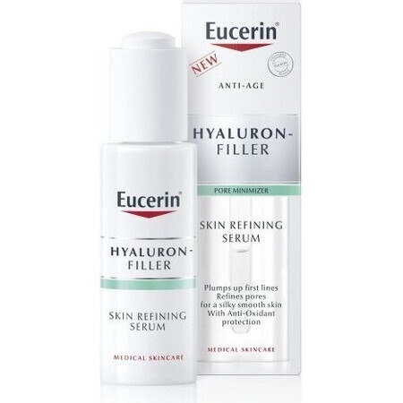 Eucerin HYALURON-FILLER Huidverfijner SERUM 1×30 ml, antiverouderend, verfijnend serum