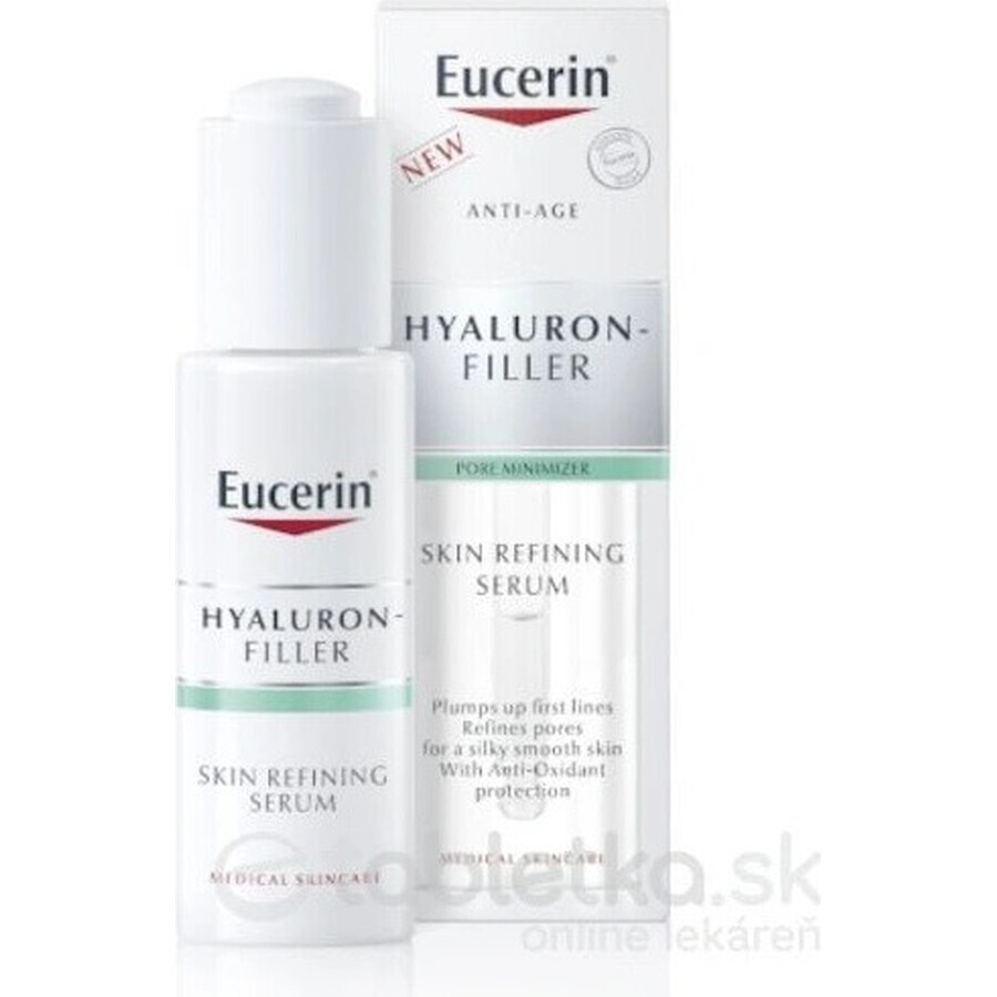 Eucerin HYALURON-FILLER Huidverfijner SERUM 1×30 ml, antiverouderend, verfijnend serum