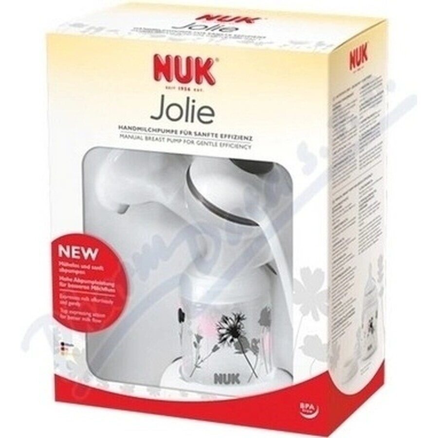 NUK JOLIE Tire-lait manuel 1×1 set, tire-lait manuel