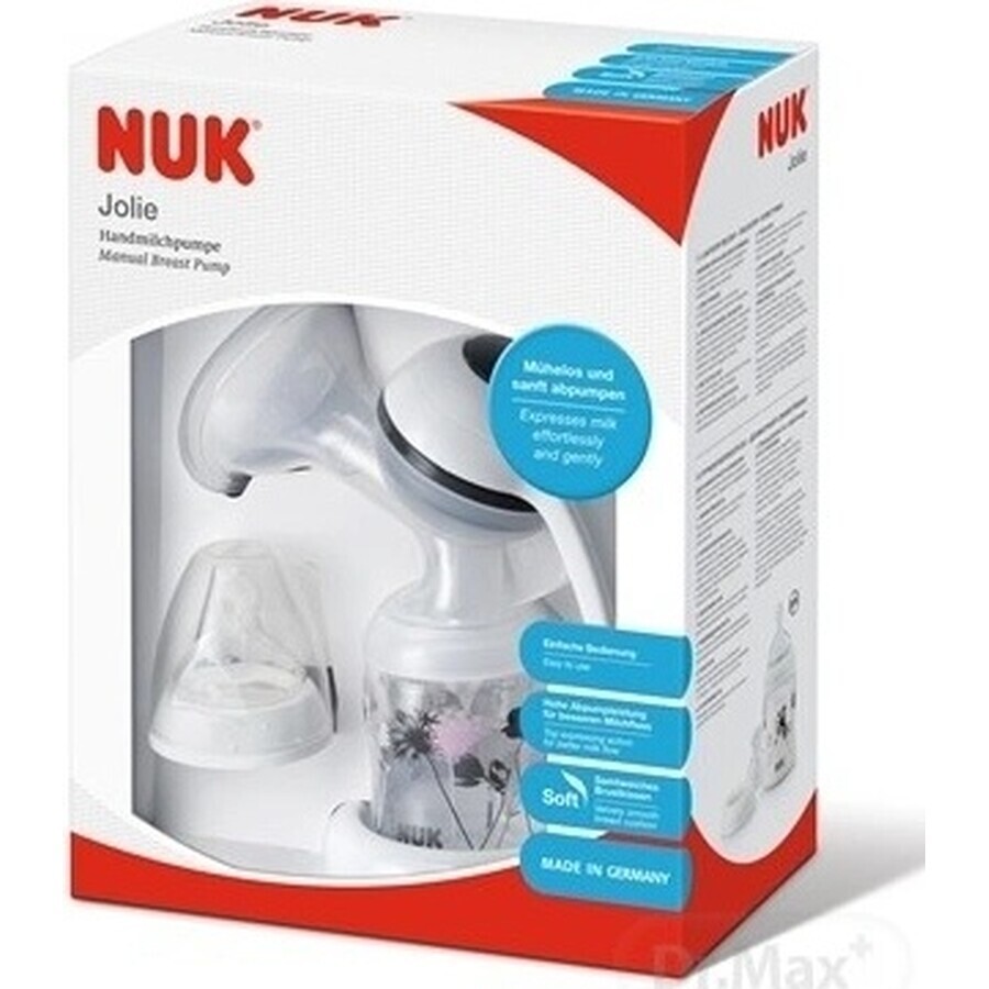 NUK JOLIE Tire-lait manuel 1×1 set, tire-lait manuel