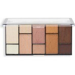 Revolution, Reloaded Dimension Shadow Palette Neutral Charm, paleta de sombras de ojos 1×24,50 g , paleta de sombras de ojos