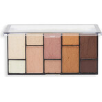 Revolution, Reloaded Dimension Shadow Palette Neutral Charm, paleta de sombras de ojos 1×24,50 g , paleta de sombras de ojos