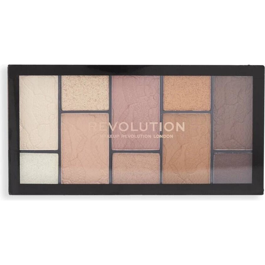 Revolution, Reloaded Dimension Shadow Palette Neutral Charm, paleta de sombras de ojos 1×24,50 g , paleta de sombras de ojos