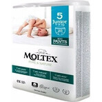 Moltex Pure & Nature Junior Mutandine per pannolini elasticizzate Junior 9 -14 kg 1×20 pezzi, mutandine per pannolini