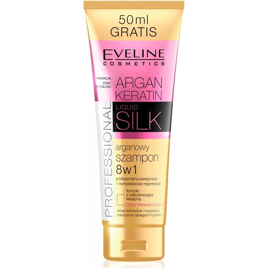 EVELINE Shampoo Argan + Keratin 8in1 150ml 1×150 ml 1×150 ml, shampoo