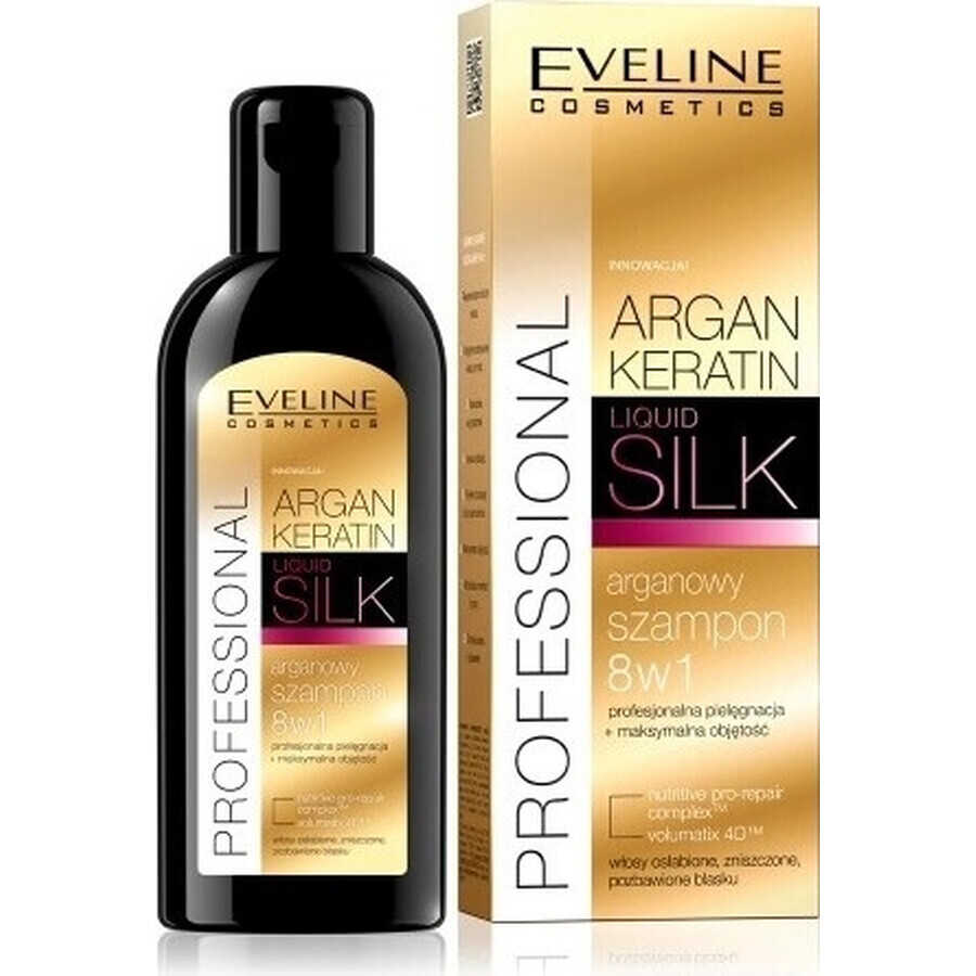 EVELINE Shampoo Argan + Keratin 8in1 150ml 1×150 ml 1×150 ml, shampoo