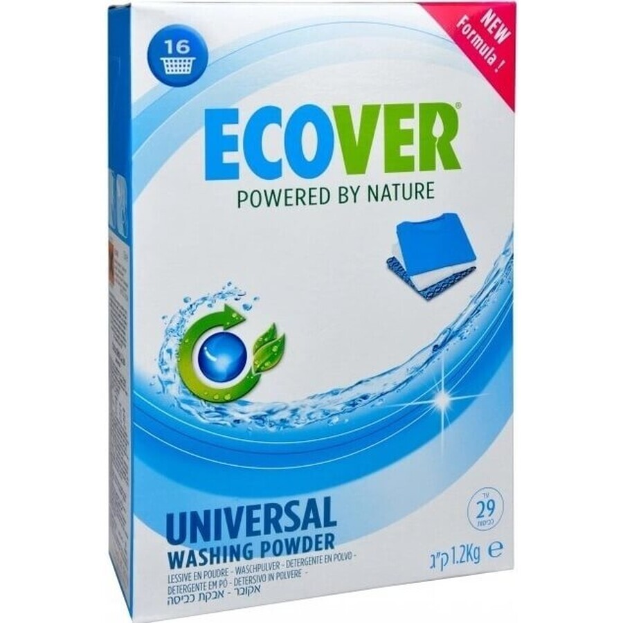 ECOVER Lessive Uni 1x16 PD, Lessive