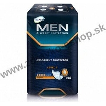 TENA Men Level 3 1×16 protections contre l'incontinence pour hommes