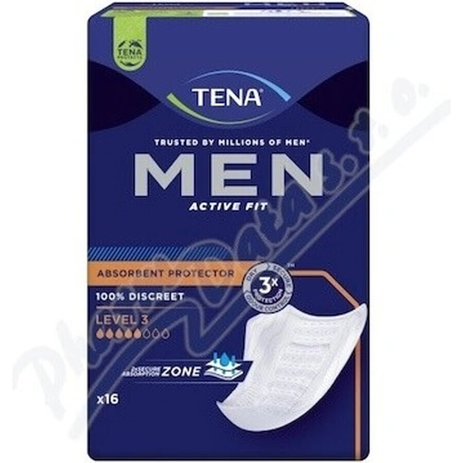 TENA Men Level 3 1×16 protections contre l'incontinence pour hommes