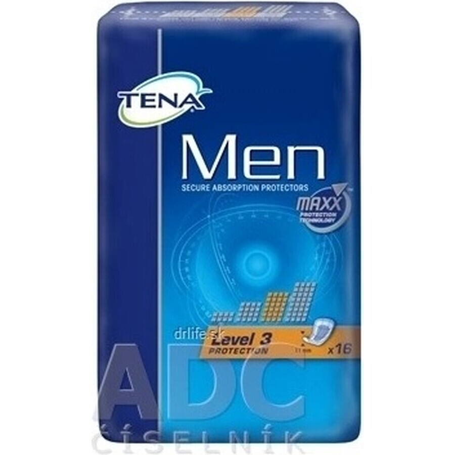 TENA Men Level 3 1×16 protections contre l'incontinence pour hommes