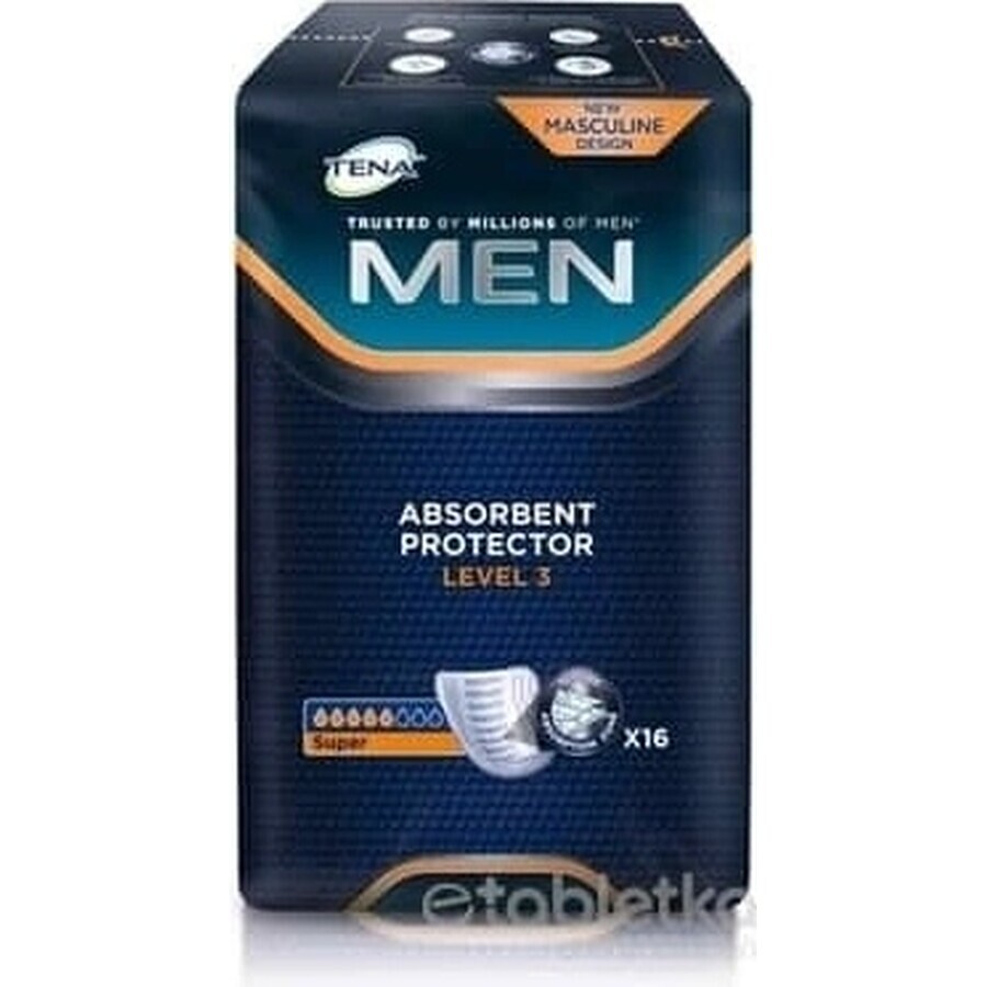 TENA Men Level 3 1×16 protections contre l'incontinence pour hommes