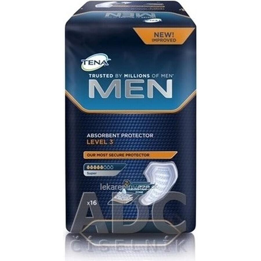 TENA Men Level 3 1×16 protections contre l'incontinence pour hommes