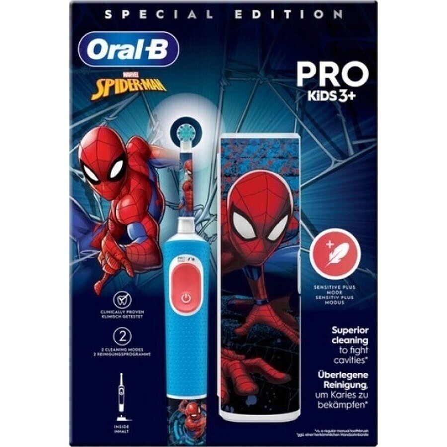 Oral B EK Pro Junior 3+ Spiderman 1×1 electric toothbrush