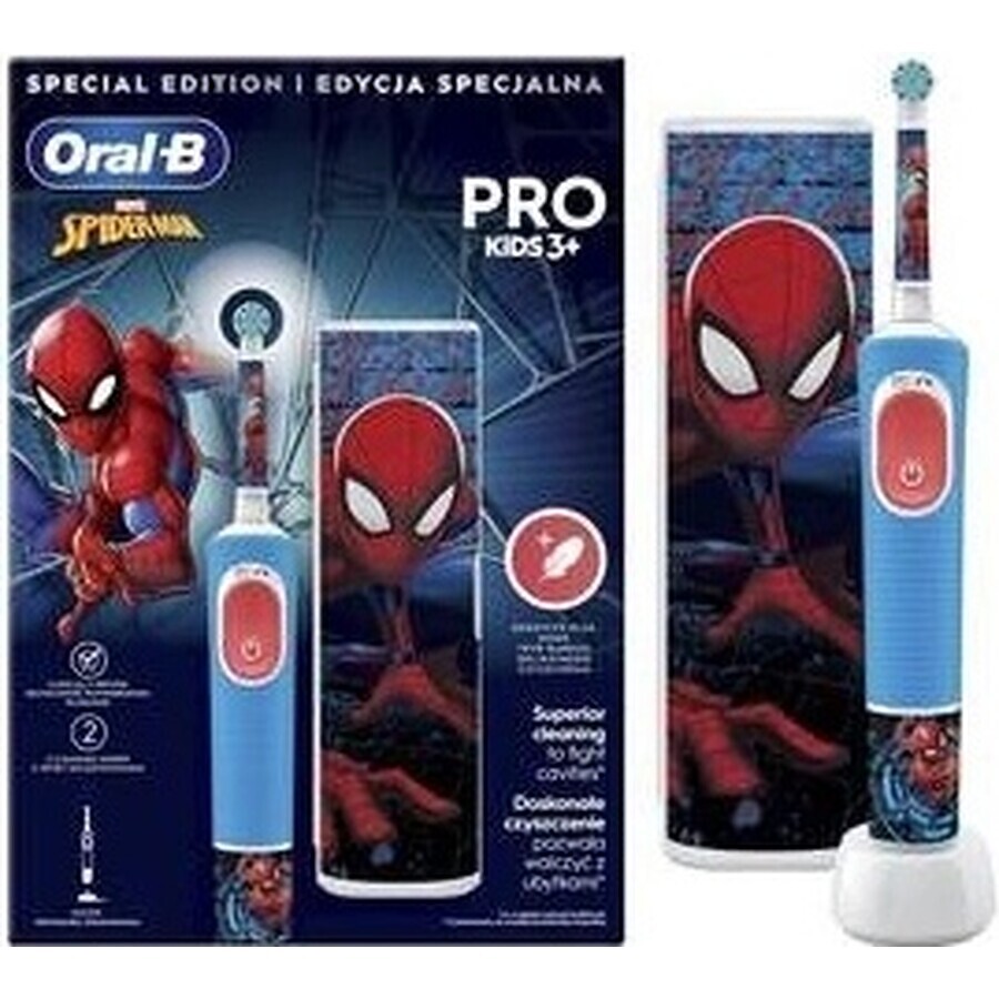 Oral B EK Pro Junior 3+ Spiderman 1×1 electric toothbrush