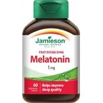 JAMIESON MELATONINE 1 MG 1×60 st, voedingssupplement