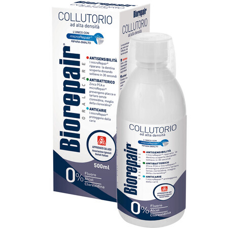Bain de bouche bio-actif avec MicroRepair Biorepair, 500 ml, Coswell