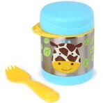 Thermos alimentaire Zoo avec fourchette - Girafe 12m+ 1×1 pc, thermos alimentaire