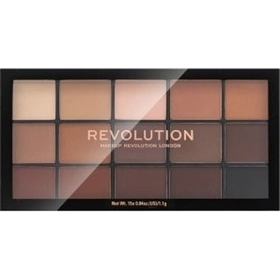 Revolution, Re-Loaded Basic Mattes, 1×16.50 g eyeshadow palette, eyeshadow palette