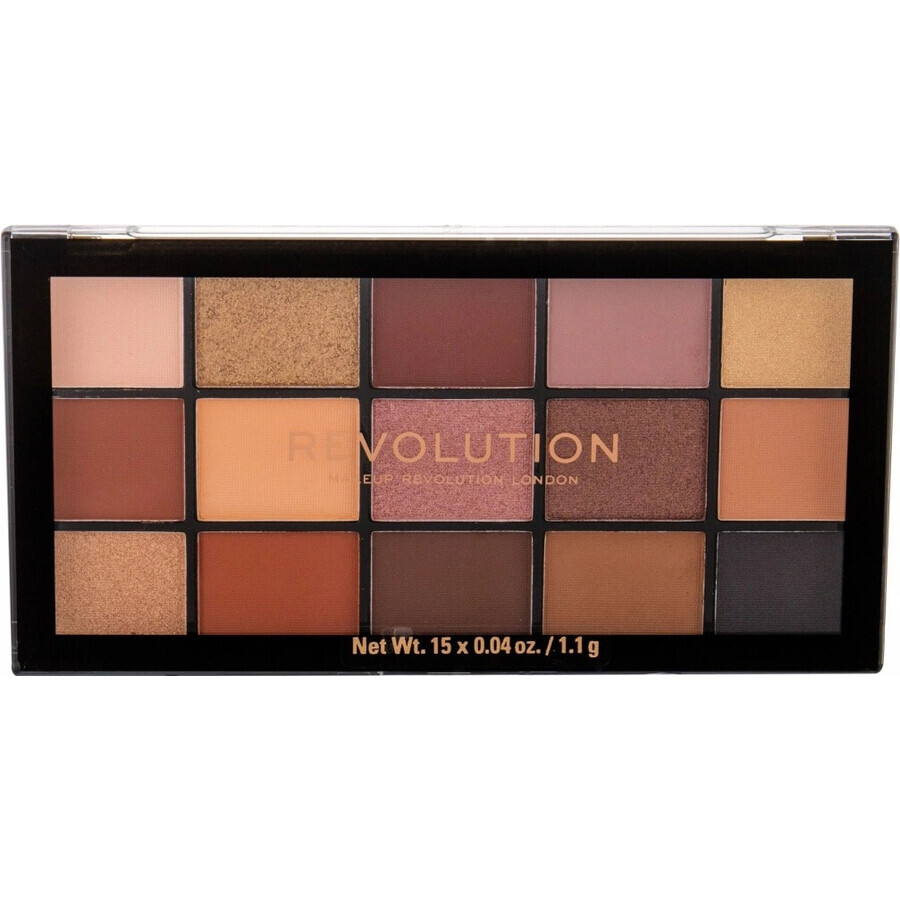 Revolution, Re-Loaded Basic Mattes, 1×16.50 g eyeshadow palette, eyeshadow palette