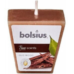 Bolsius Aromatic 2.0 Votive 48mm Oud wood, bougie parfumée 1×1 pc, bougie parfumée