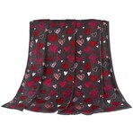 Baby blanket ELLA 1005/115 75x100cm 75x100cm hearts 1×1 pc, baby blanket