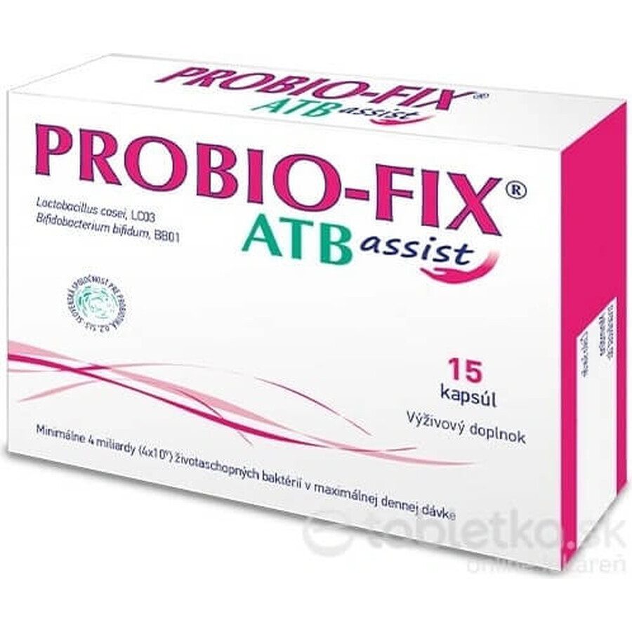 PROBIO-FIX ATB assist 1×15 cps, complément alimentaire