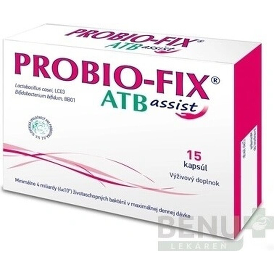 PROBIO-FIX ATB assist 1×15 cps, complément alimentaire