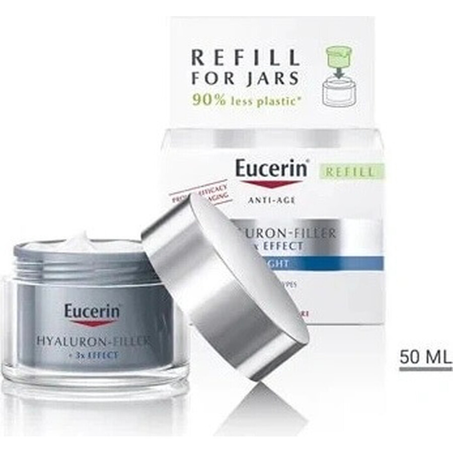 Eucerin HYALURON-FILLER+3xEFFECT Nachtcrème REFILL 1×50 ml