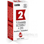 VIRDE VITAMINE VITAMINE K2 MK7 + D3 tbl 1x60 pcs