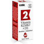 VIRDE VITAMINE VITAMINE K2 MK7 + D3 tbl 1x60 pcs